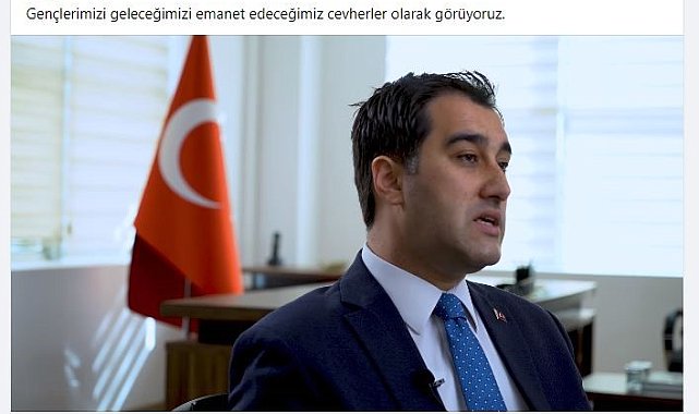 "Gençlerimizi, geleceğimizi emanet edeceğimiz cevherler olarak görüyoruz"