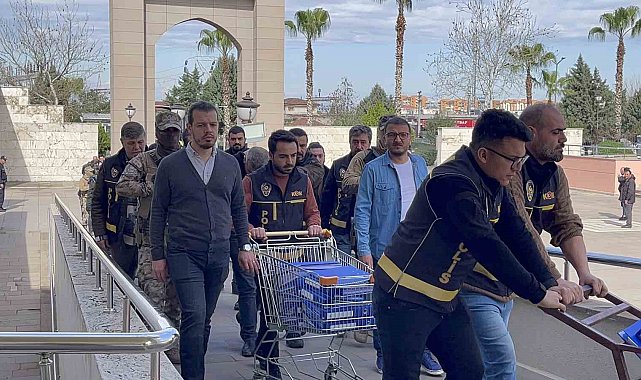 "Mahzen-3" operasyonunda yakalanan 52 şüpheliden 39'u tutuklandı