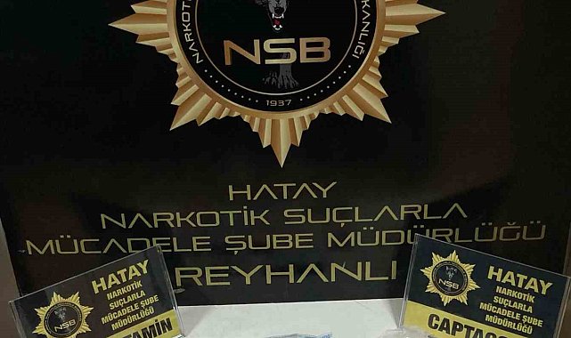 Reyhanlı'da uyuşturucu ticareti yapan 2 şahıs tutuklandı