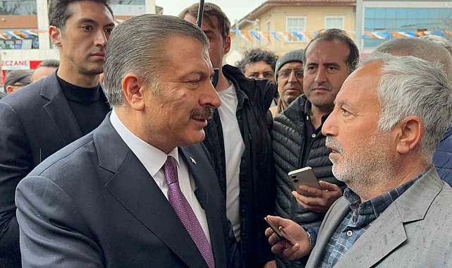 Sağlık Bakanı Fahrettin Koca Düzce'de