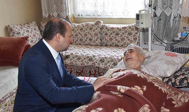 Sağlık Müdürü Şenkul, ev ziyaretlerine devam ediyor