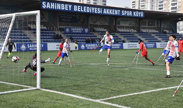 Şahinbey Ampute TSK karşısında farka koştu 9-1