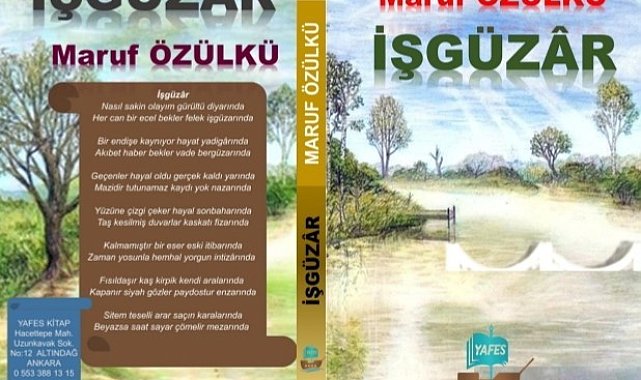 Şair Maruf Özülkü'nün yeni şiir kitabı 'İşküzar' okuyucuyla buluştu