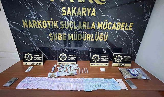 Sakarya'da uyuşturucu operasyonu: 15 gözaltı
