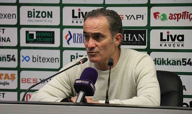 Sakaryaspor - Altay maçının ardından