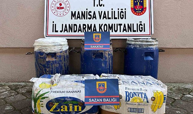 Salihli'de kaçak sakatat ele geçirildi