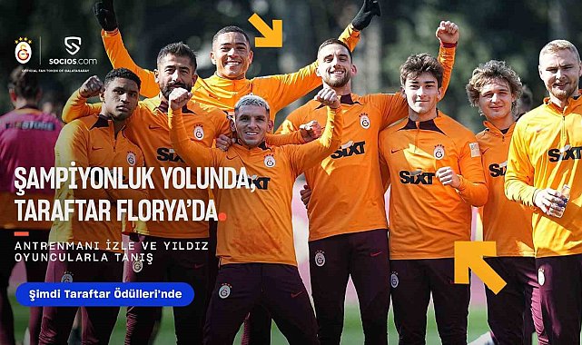 Şampiyonluk yolunda taraftar Florya'da