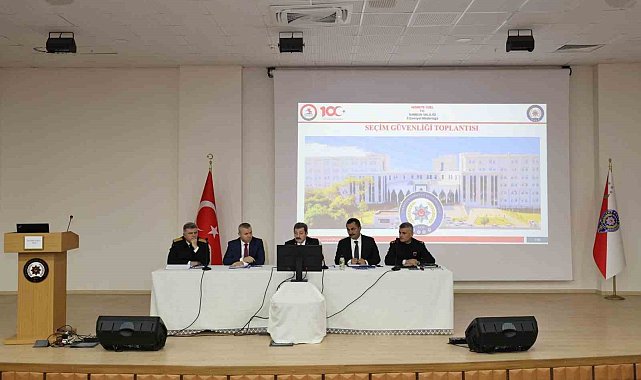 Samsun'da seçim güvenliği için 4 bin 634 personel görevlendirildi