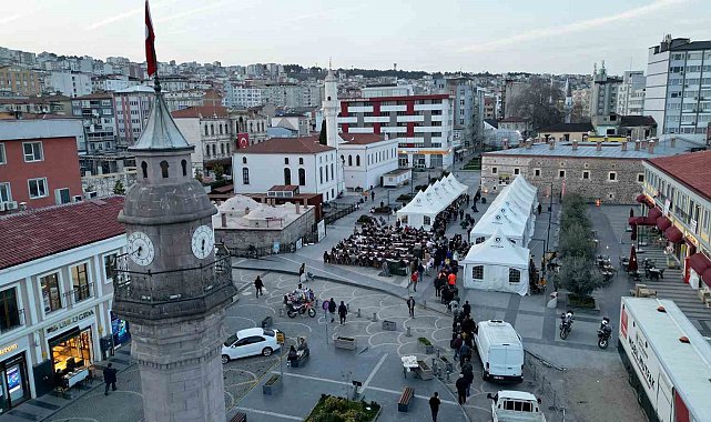 Samsunluları buluşturan iftar sofrası