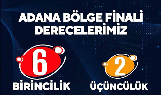 SANKO Okulları Bölge Finalinden altı birincilikle döndü