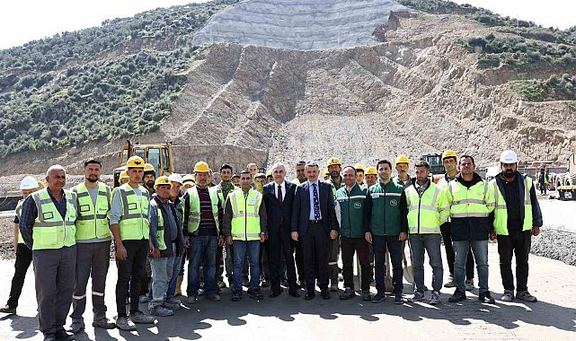 Sarıçay Barajı'nın yüzde 44'ü tamamlandı