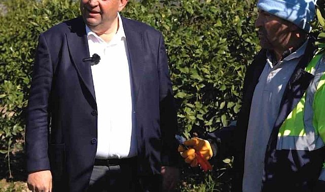 Seferihisar Belediyesi çiftçilerin yüzünü güldürdü