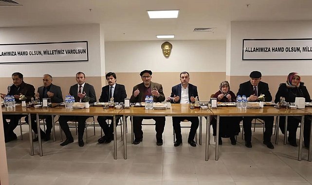 Şehit ve gazi yakınları için iftar programı düzenlendi