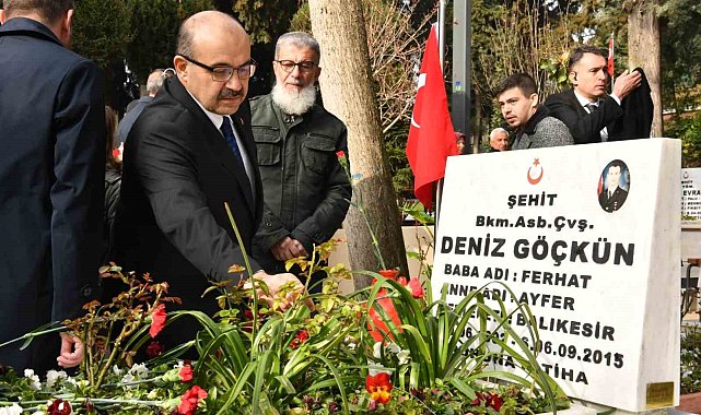 Şehitler minnet ve şükranla anıldı