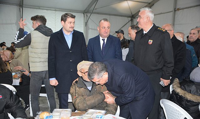 Sinop protokolü "gönül sofrasında"