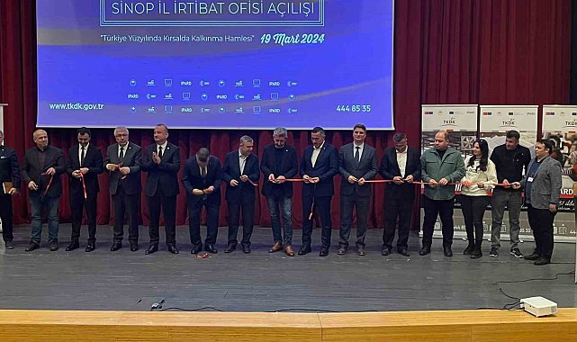 Sinop'ta TKDK İrtibat Ofisi açıldı