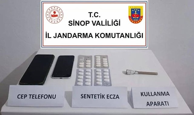 Sinop'ta uyuşturucu operasyon: 2 gözaltı