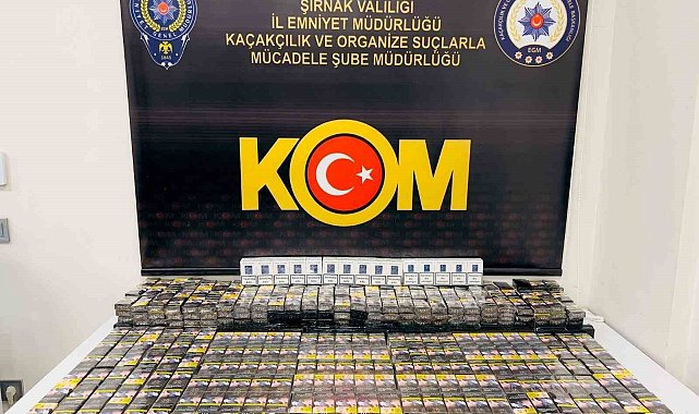 Şırnak'ta asayiş ve kaçakçılık operasyonu: 31 gözaltı