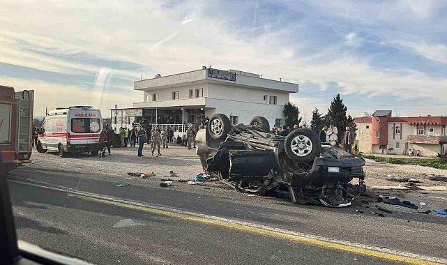 Şırnak'ta polis ekibi kaza yaptı: 1 şehit, 2 yaralı