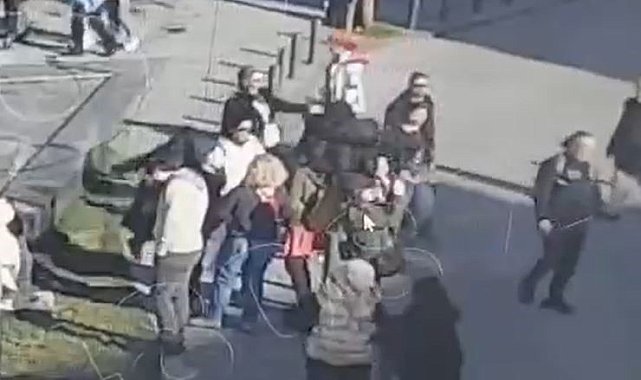 Şişhane'de yankesiciye film gibi suçüstü kamerada