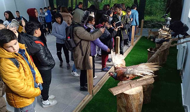 Spil Milli Parkı en kalabalık grubunu ağırladı