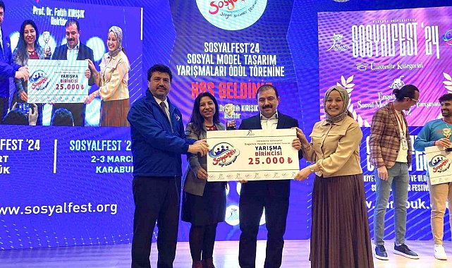 SUBÜ, Sosyalfest 2024'ten birincilikle döndü
