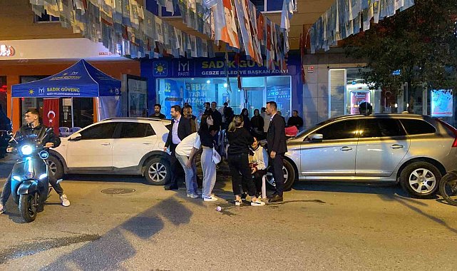 Sürücünün dengesini kaybettiği motosiklet devrildi: 1 yaralı