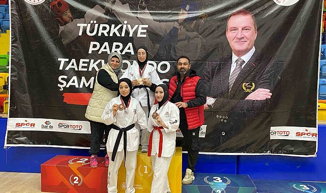TaeKwonDo Şampiyonası'nda Kayserili sporculardan 3 madalya