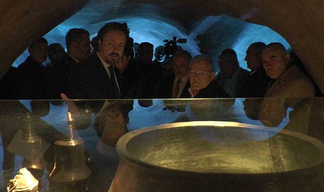 Talas Belediyesi tarihi su sarnıcını gün yüzüne çıkardı