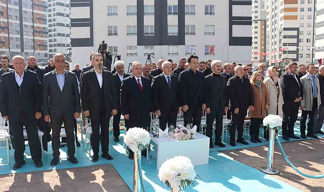 Talas Belediyesi'nden eğitime bir katkı daha: Ahmet Gönen Lisesi'nin temeli atıldı