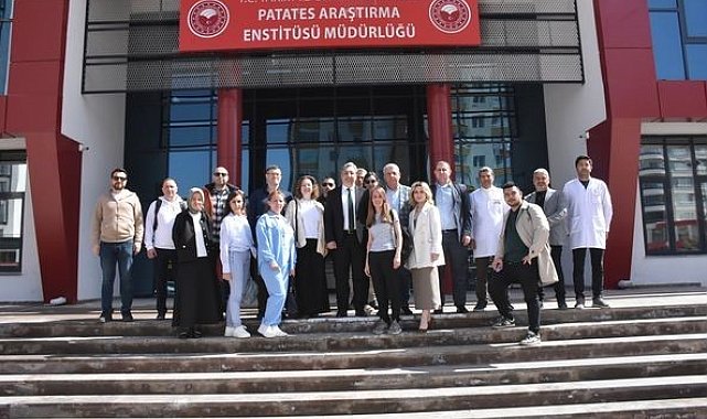Tataristan'dan Niğde Patates Araştırma Enstitüsüne Ziyaret