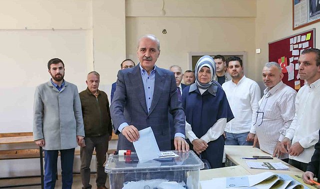 TBMM Başkanı Numan Kurtulmuş, Fatih'te oyunu kullandı