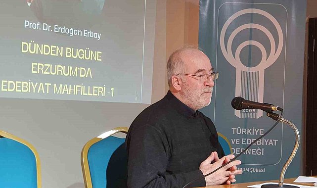 TDED'den bir vefa örneği; "Dünden Bugüne Erzurum'da Edebiyat Mahfilleri"