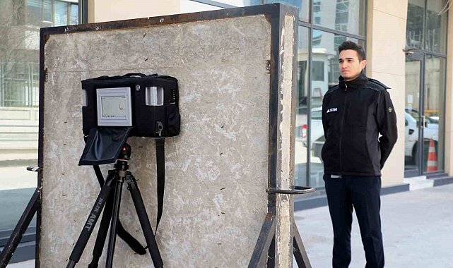 Terörle mücadelede kullanılan "Duvar Arkası Radar" itfaiyenin de envanterinde