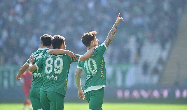TFF 2. Lig: Bursaspor: 2 - Serik Belediyespor: 2