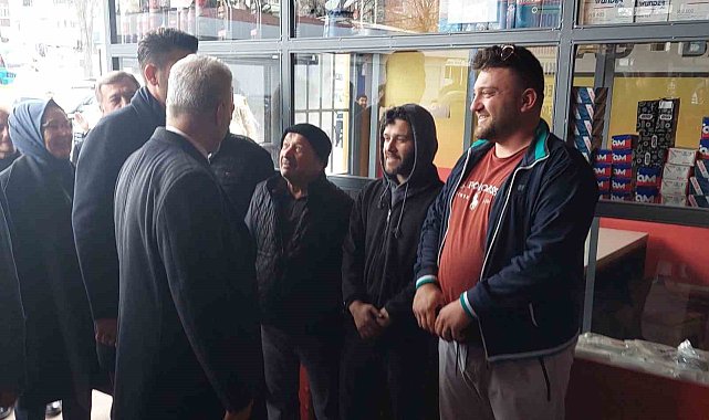 Ticaret Bakanı esnafla görüştü