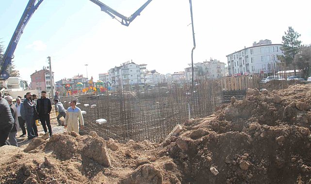 TOBB tarafından Beyşehir'de yaptırılan anaokulunun temeli törenle atıldı