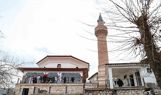 Tokat'ta yeniden inşa edilen Horuç Cami ibadete açıldı