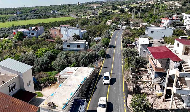 Toroslar'daki yol çalışmaları tamamlandı