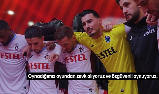 Trabzonspor şubat ayı maçlarının hikayelerini yayımladı