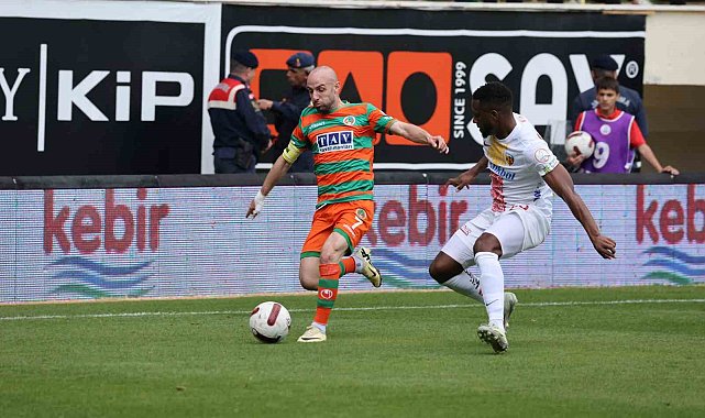 Trendyol Süper Lig: Alanyaspor: 0 - Kayserispor: 0