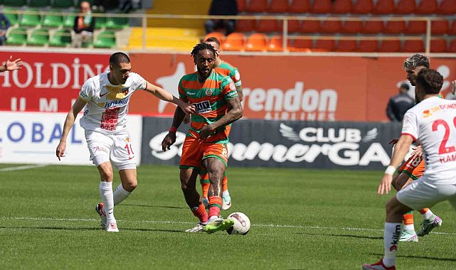 Trendyol Süper Lig: Alanyaspor: 1 - Kayserispor: 0