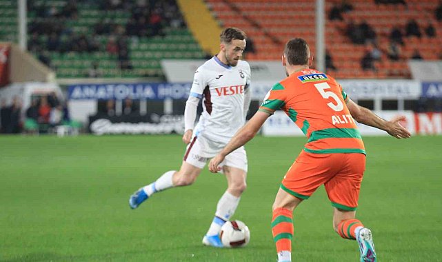 Trendyol Süper Lig: Alanyaspor: 1 - Trabzonspor: 0