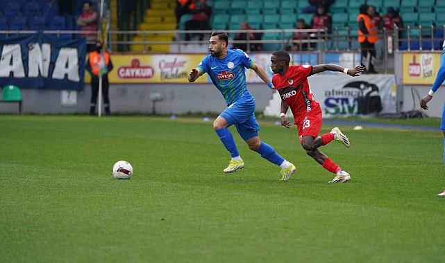 Trendyol Süper Lig: Çaykur Rizespor: 0 - Gaziantep FK: 0