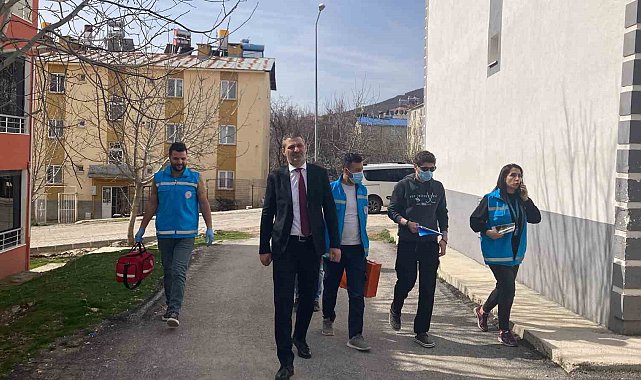 Tunceli'de yaşlı vatandaşlar ziyaret edildi