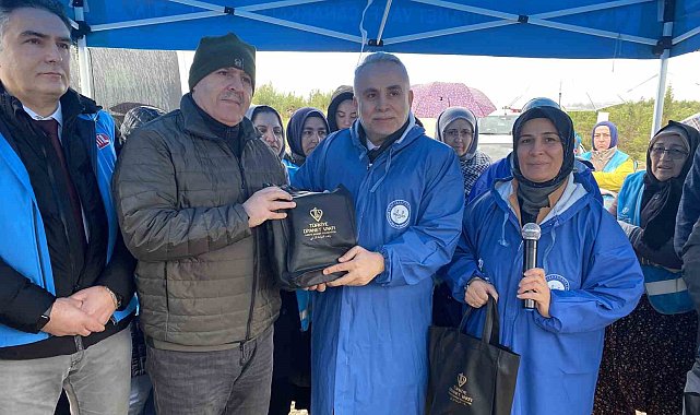 Türkiye Diyanet Vakfı ve DİTİB iş birliğiyle 30 bin fidan toprakla buluştu