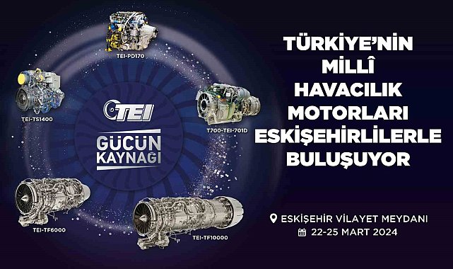 Türkiye'nin millî havacılık motorları Eskişehirlilerle buluşuyor