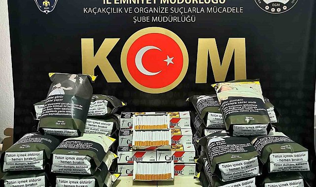 Tütün kaçakçılarına yönelik operasyon