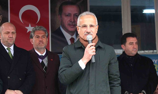 Ulaştırma Bakanı Uraloğlu Bozüyük'te