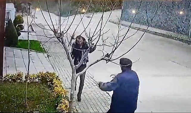 Uludağ'ın eteklerindeki villada dehşet anları...Bir kişi öldü, yaralı bahçıvan alevler içinde böyle villadan çıktı